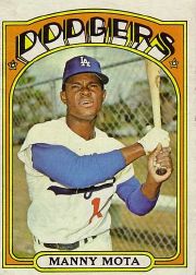 1972 Topps Baseball Cards      596     Manny Mota
